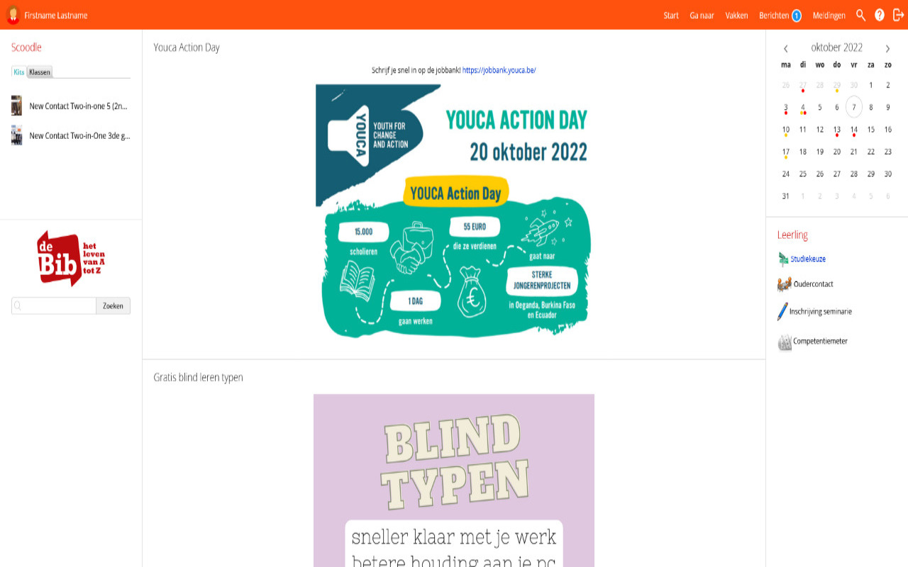 Smartschool Message截图1