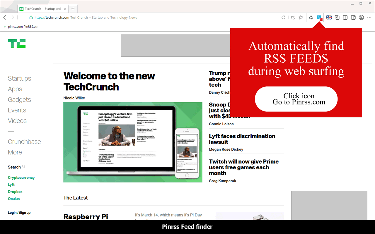 PinRSS Feed Finder截图1
