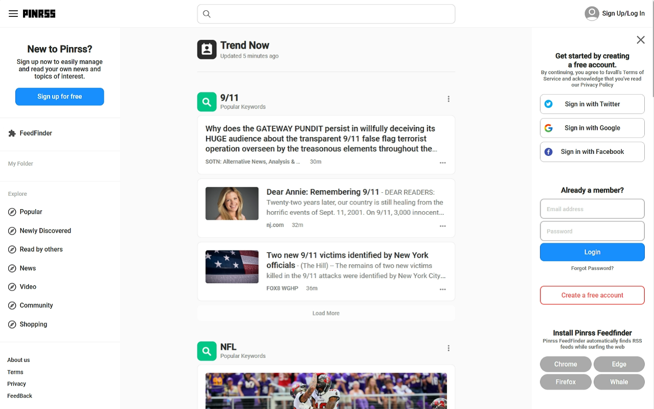 PinRSS Feed Finder截图3