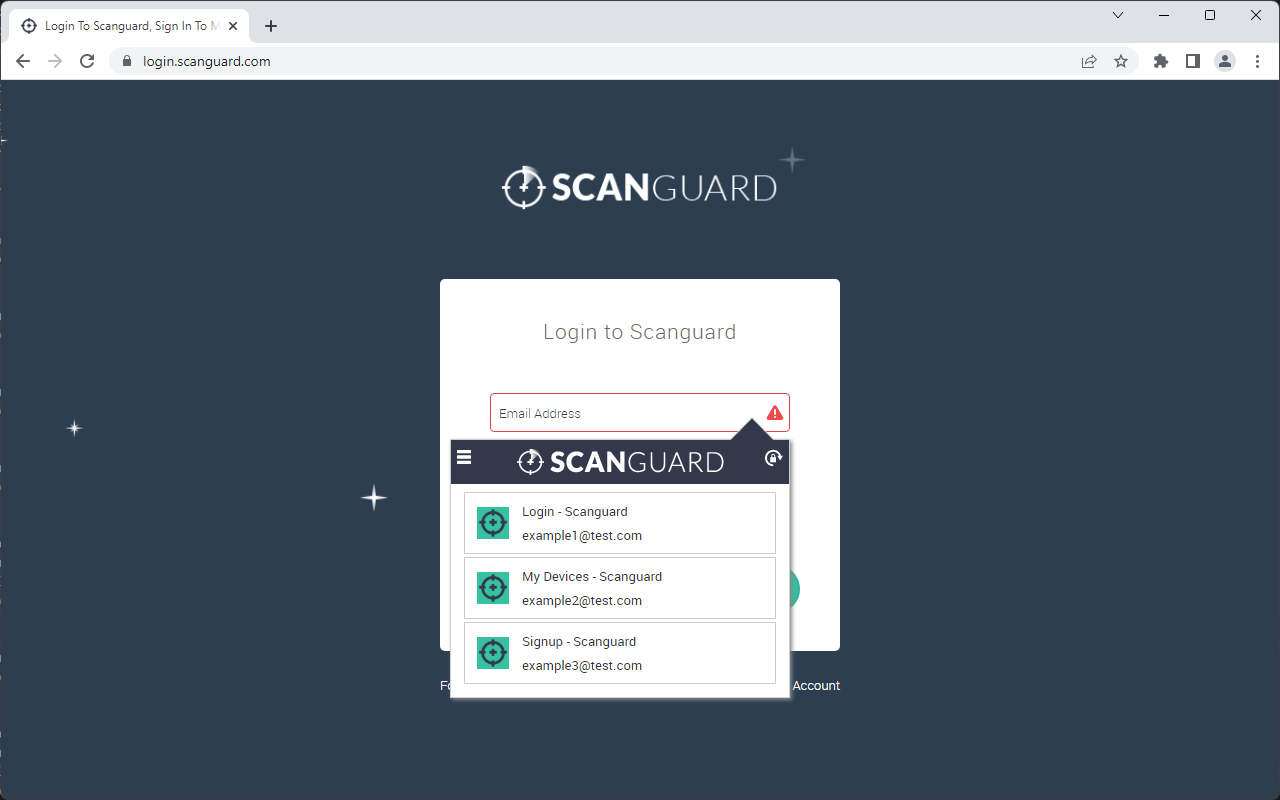 Scanguard Password Vault Assistant截图3
