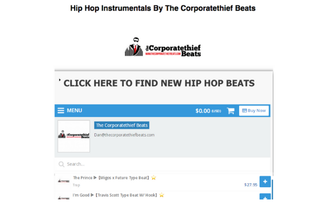 Rap Instrumentals - The Corporatethief Beats截图1