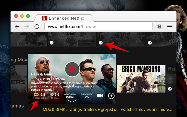 Enhancer for Netflix, Crunchyroll, etc截图4