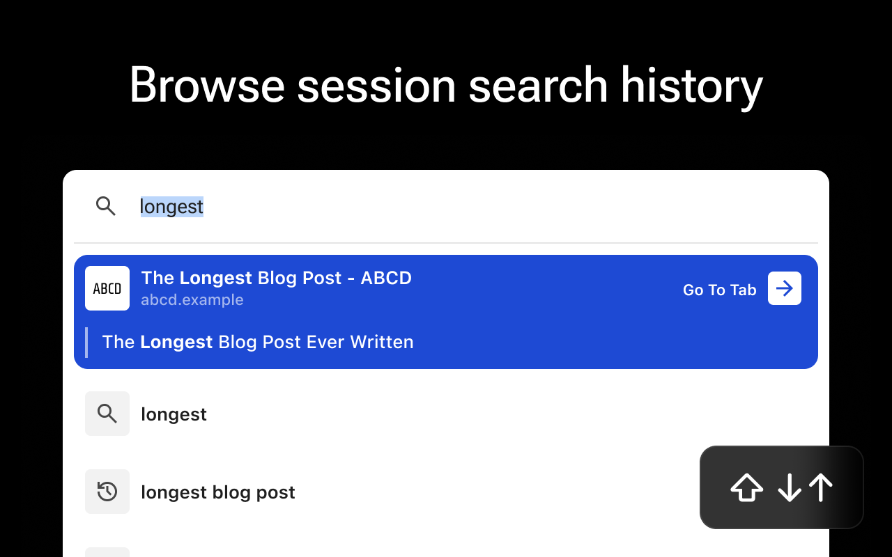 Deep Tab Search: Tab Switcher & Search截图2