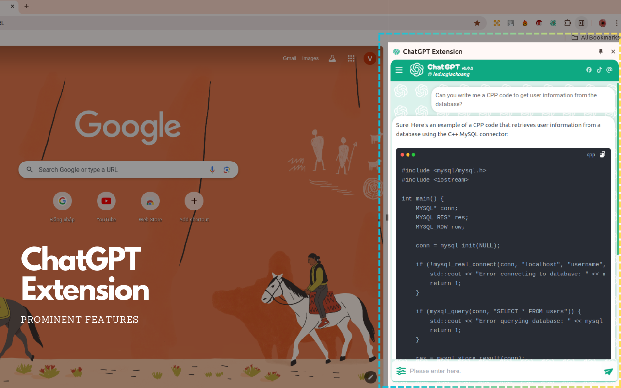 ChatGPT Extension截图2