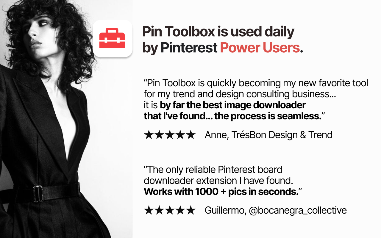 Pin Toolbox - Pinterest Board 下载器截图1