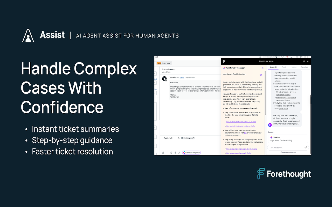 Forethought Assist截图3