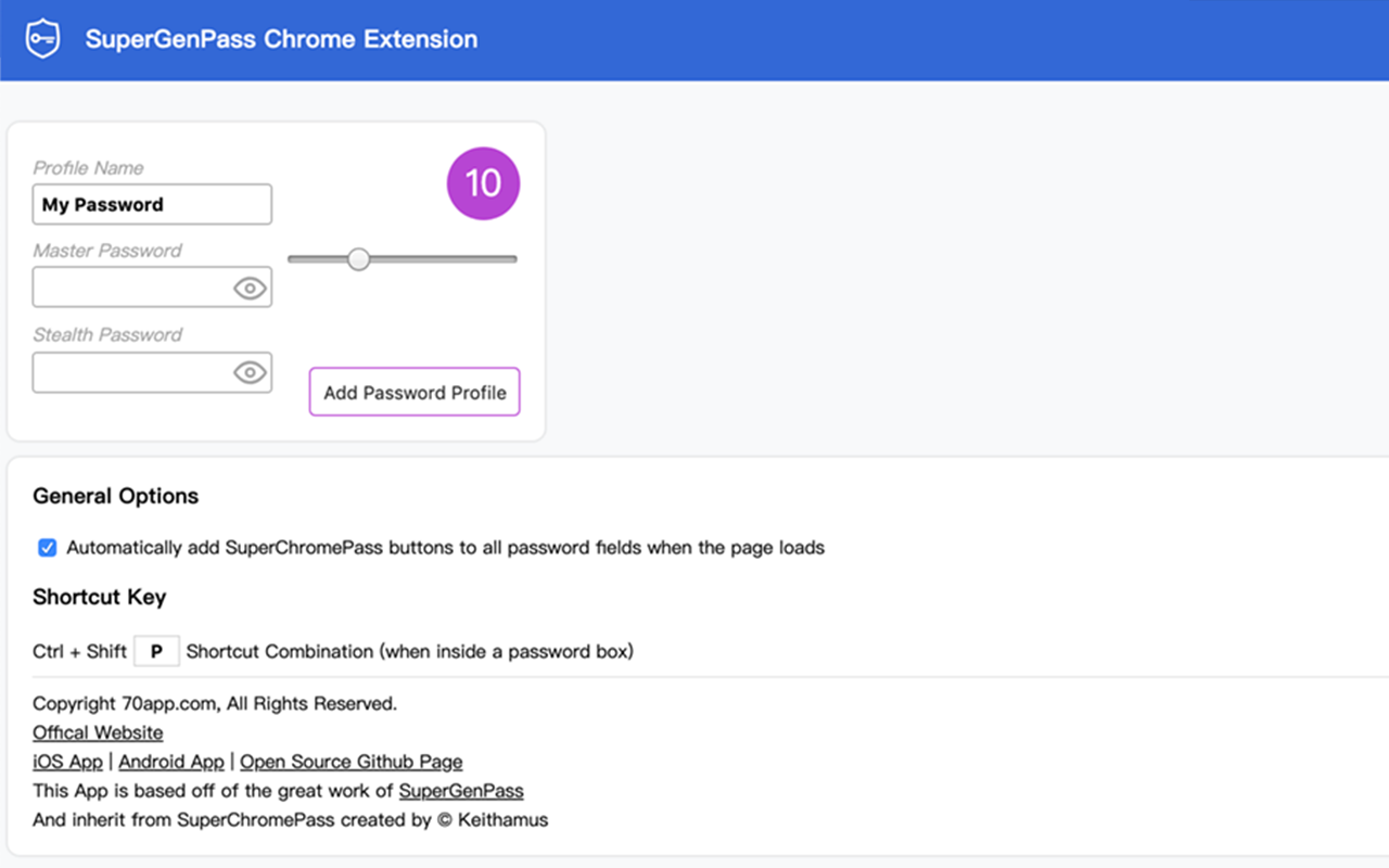 SuperChromePass截图1