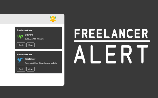 FreelancerAlert Chrome Extension截图1