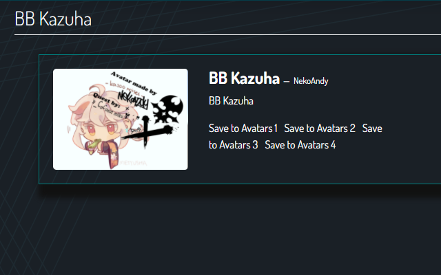 VRChat Avatar Script截图1