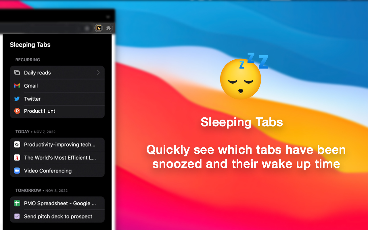 Snooze Tabs截图3