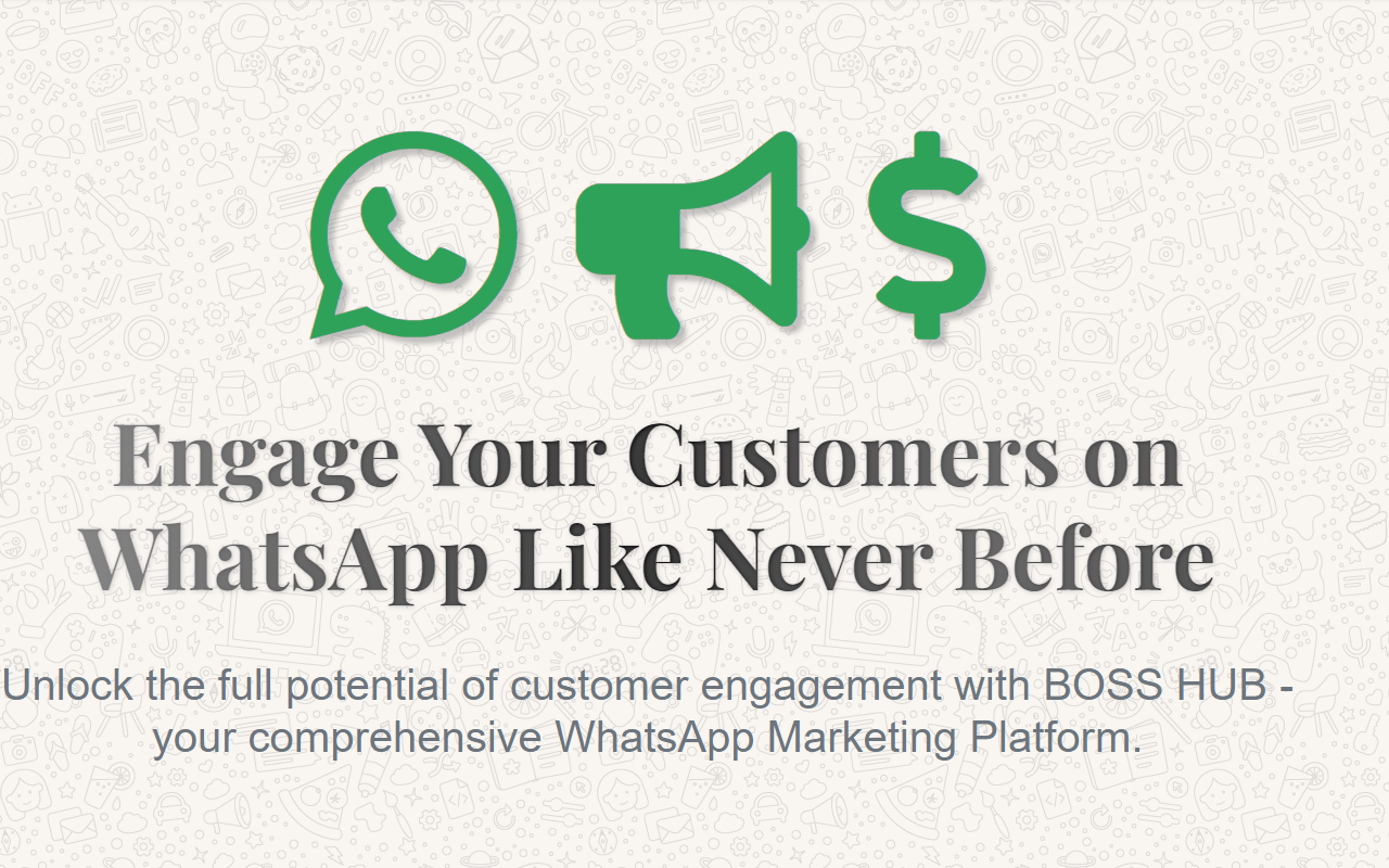 Boss Hub | Whatsapp截图1