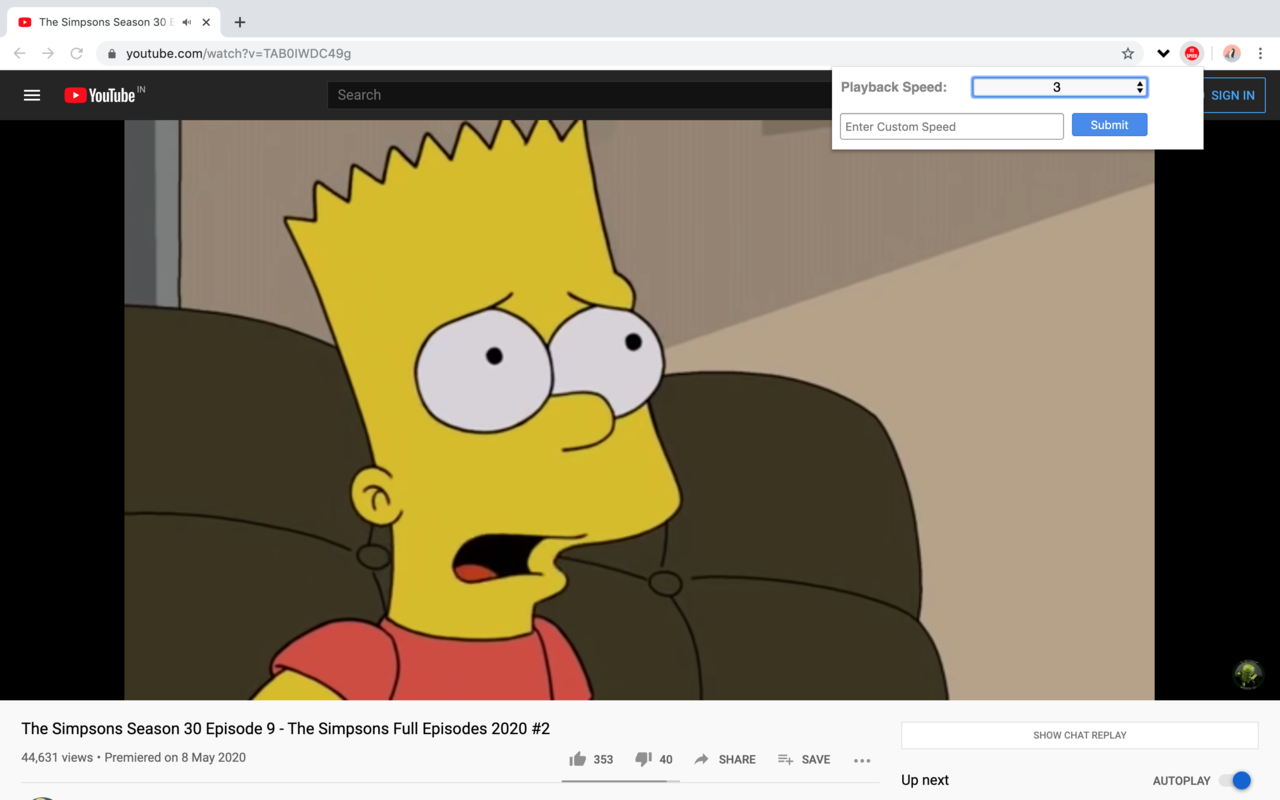 Youtube Speed Controller截图3