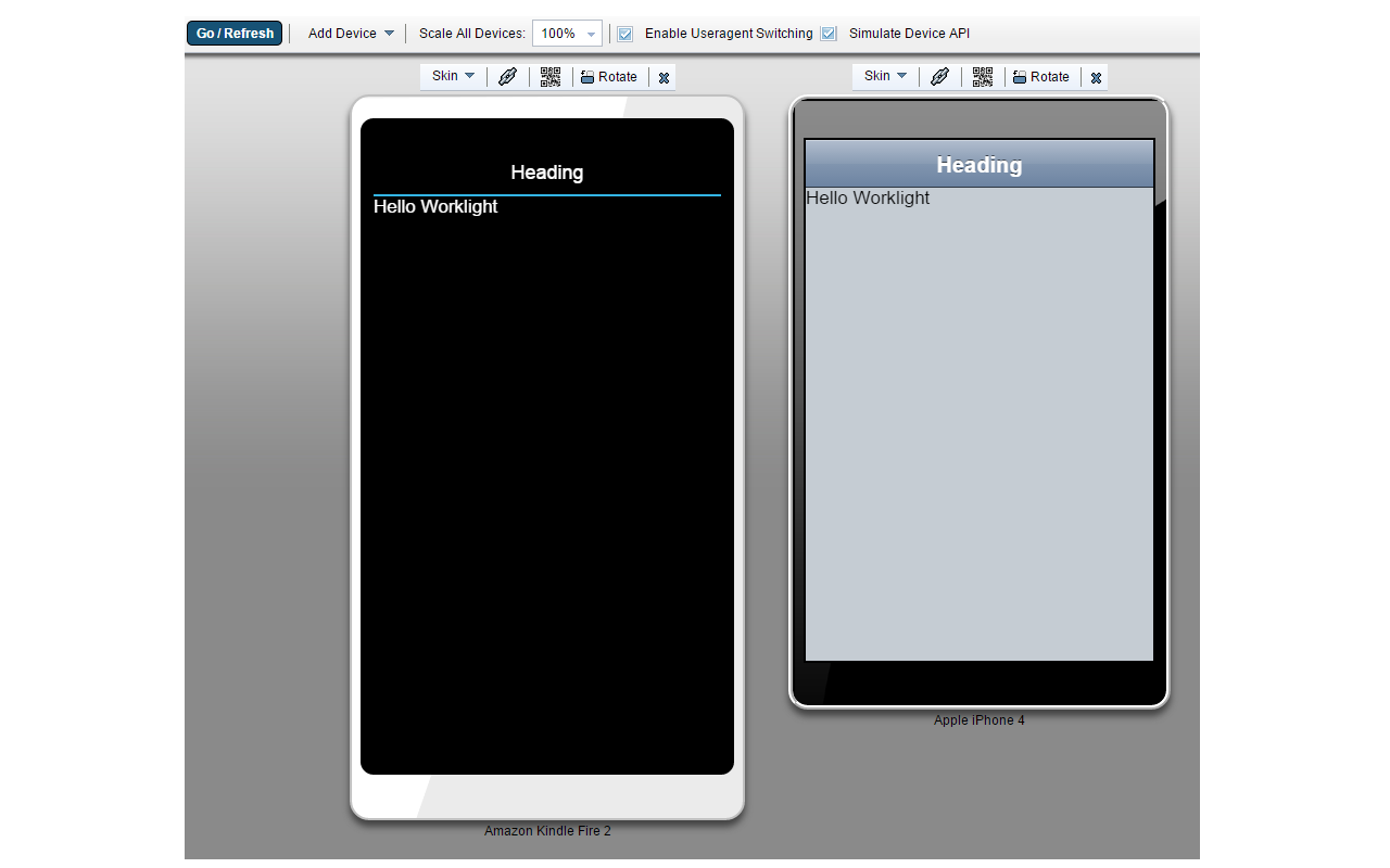 Mobile Browser Simulator UserAgent Switcher截图1