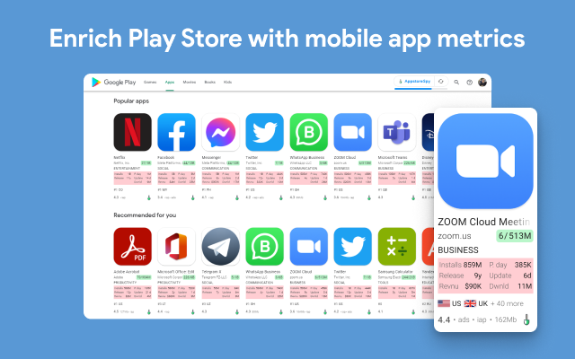 AppstoreSpy for Play Store截图1