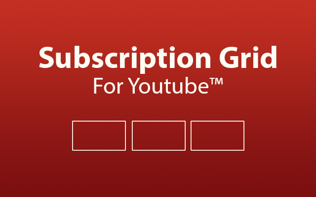 Subscriptions Grid For YouTube™截图1