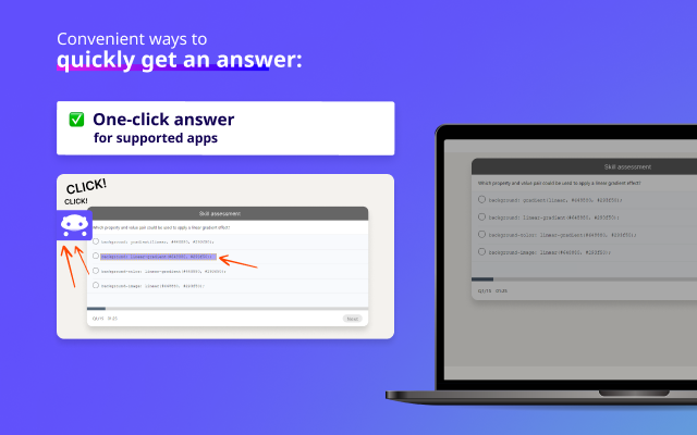Test Bro - 网页测试助手；在线测验和考试助手截图2
