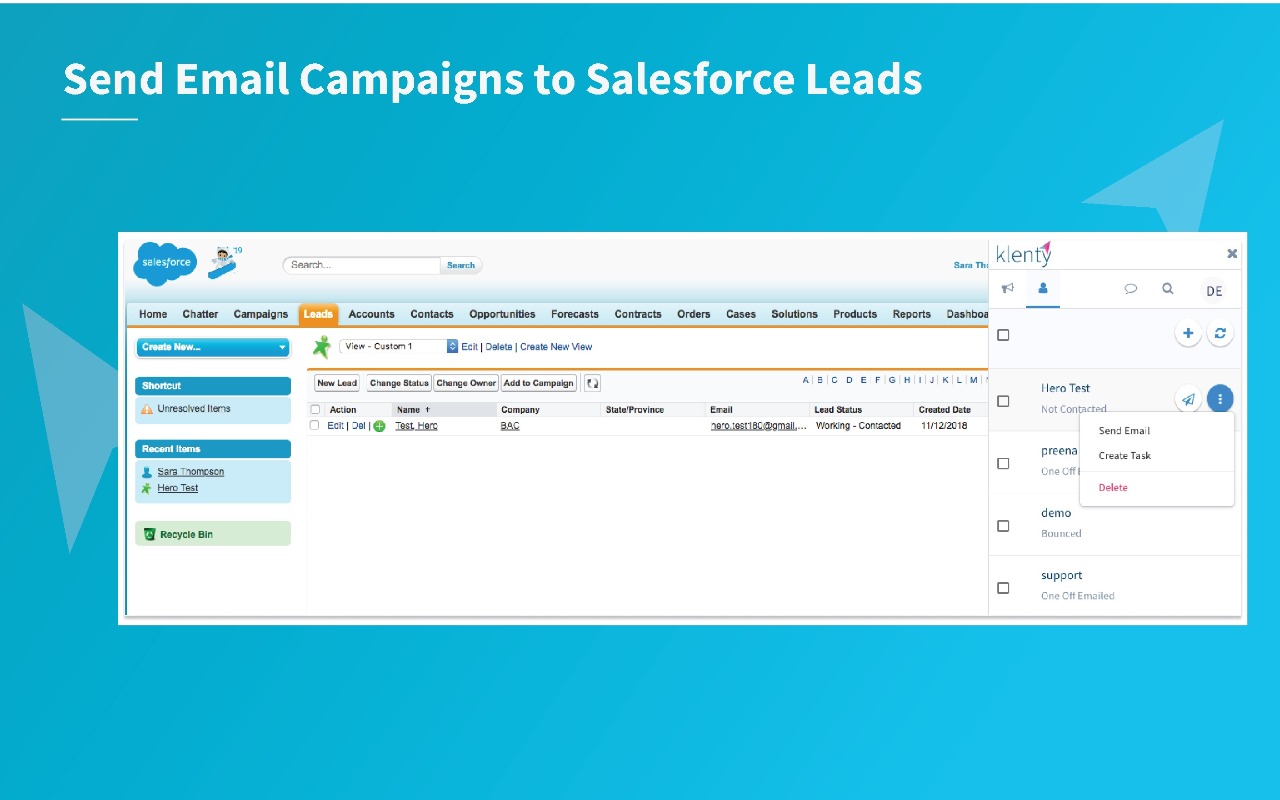 Klenty: Email Outreach & Tracking from Gmail截图1