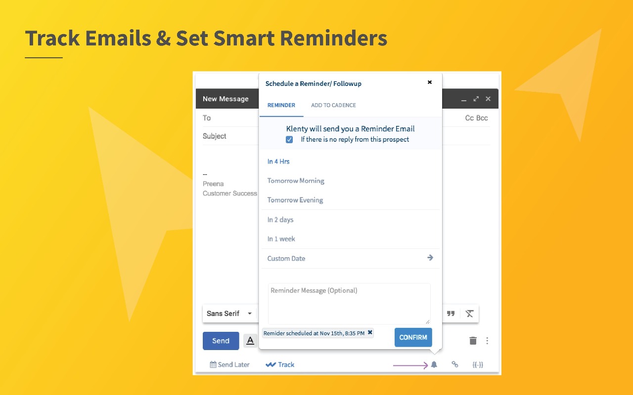 Klenty: Email Outreach & Tracking from Gmail截图3