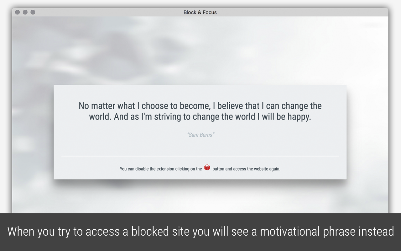 Block & Focus截图1