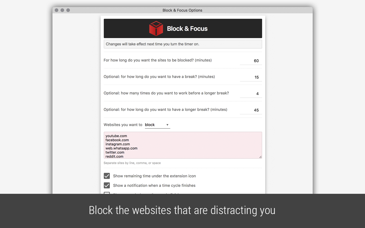 Block & Focus截图3