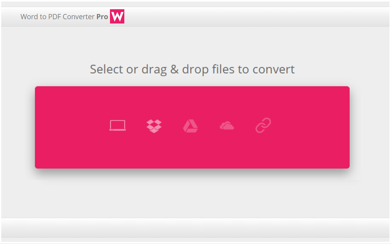 Word to PDF Converter Pro截图1