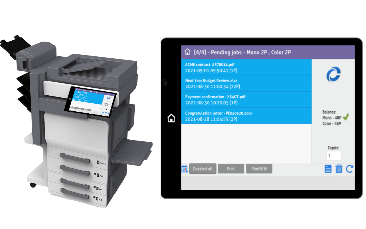 Celiveo Secure Documents Pull-Print截图1
