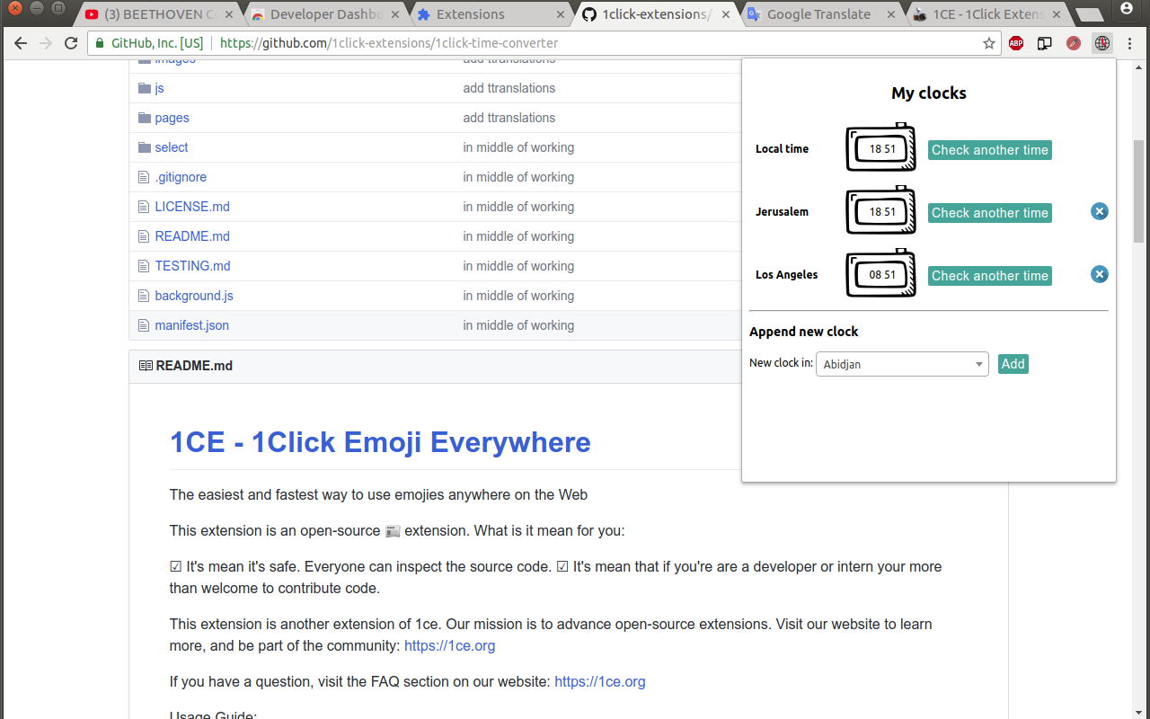 1click World Clock截图1