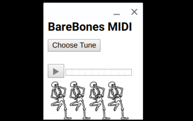 BareBones MIDI Player截图1