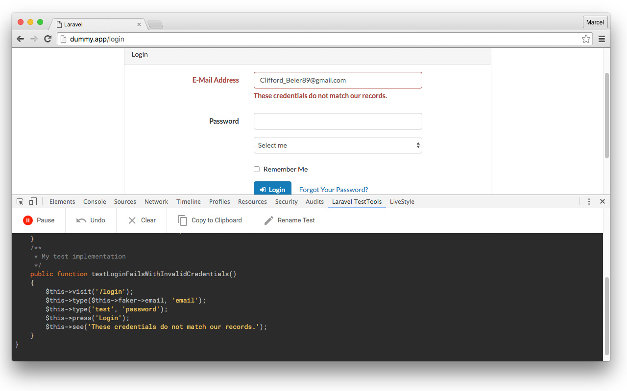 Laravel TestTools截图1