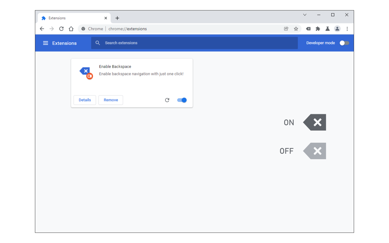 Enable Backspace截图1