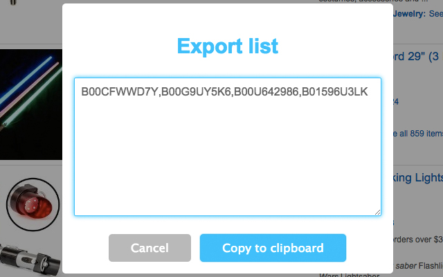 pickasin - The ASIN tool for Amazon™截图1