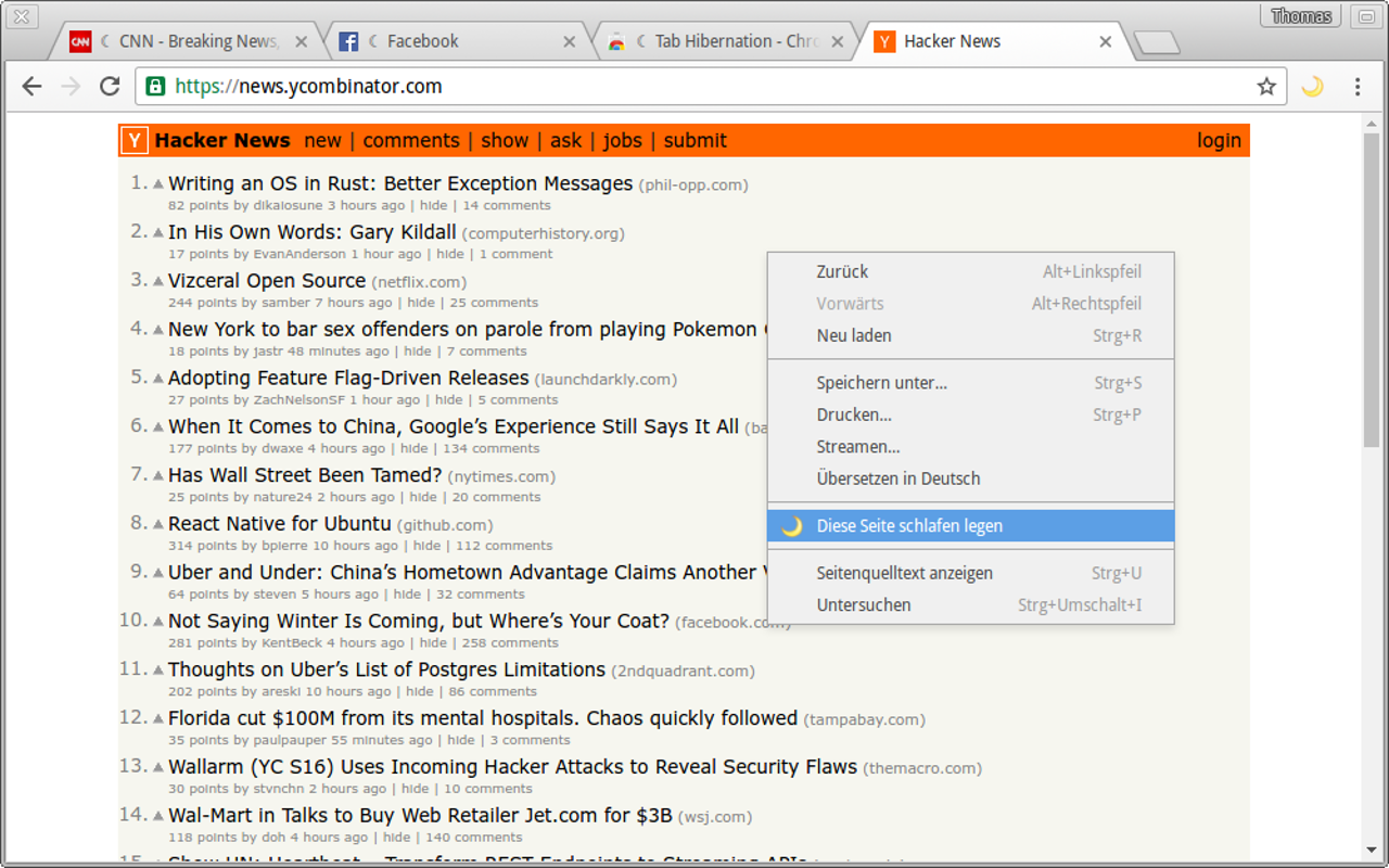 Tab Hibernation截图3