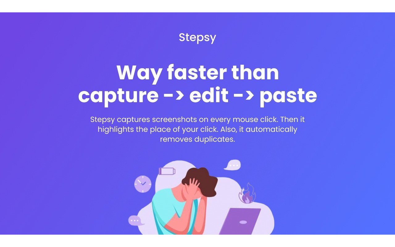 Stepsy: create step-by-step guide with screenshots截图5