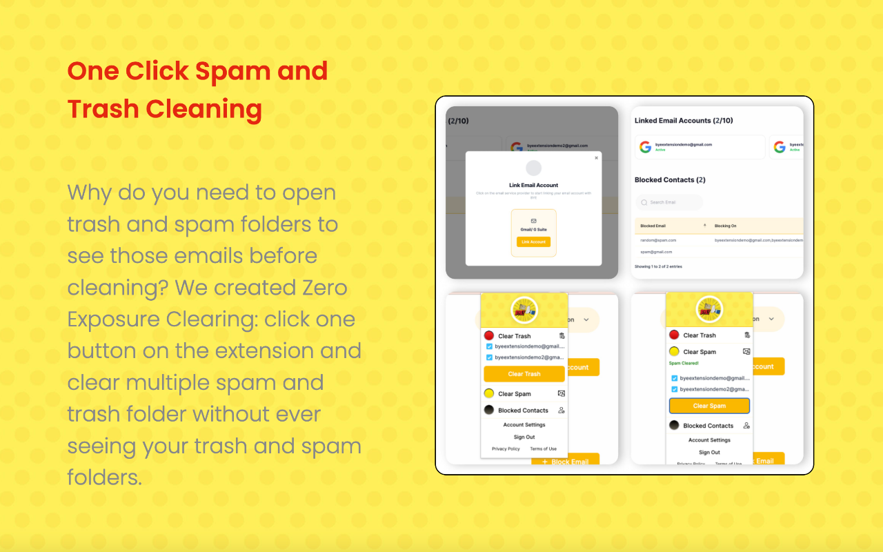BYE! Gmail Extension截图5