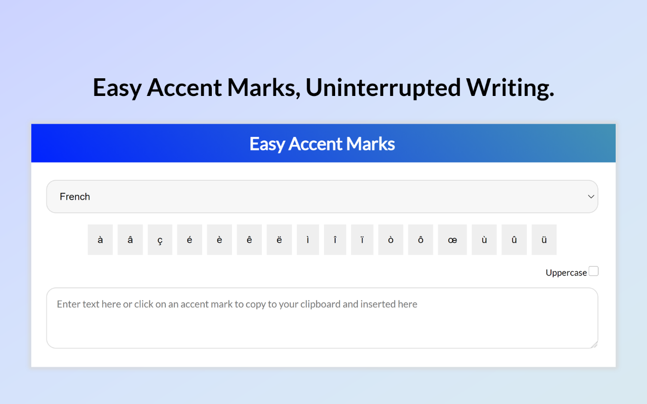 Easy Accent Marks截图3