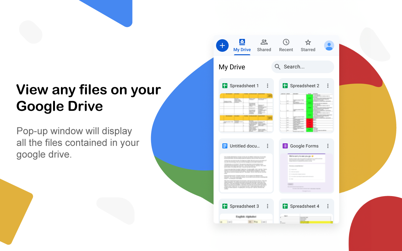 Google Drive Mini截图2