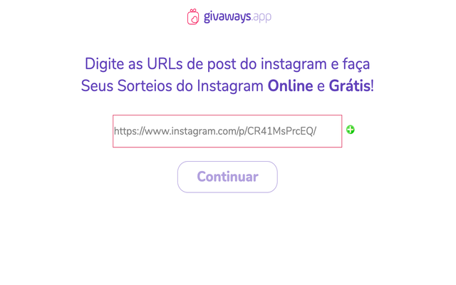 Givaways App - Sorteios Grátis no Instagram截图3