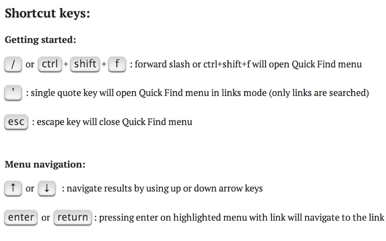 Quick Find for Google Chrome™截图1