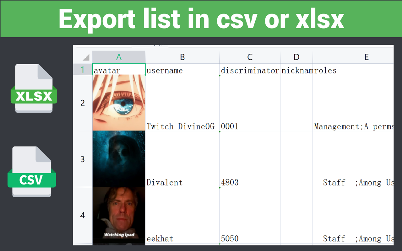 dTools - member list saver for Discord截图2