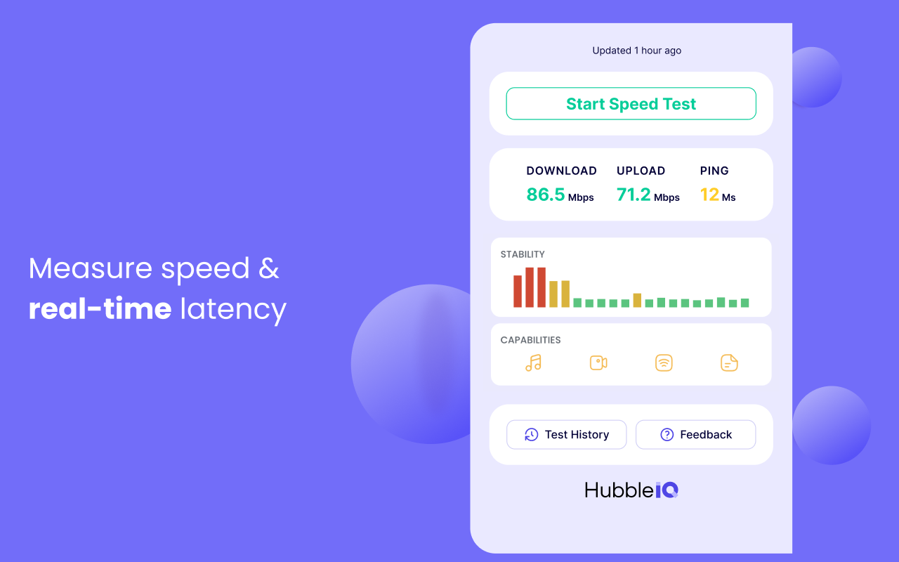 Speed Test AI for Chrome - 免费 WiFi 测速截图1