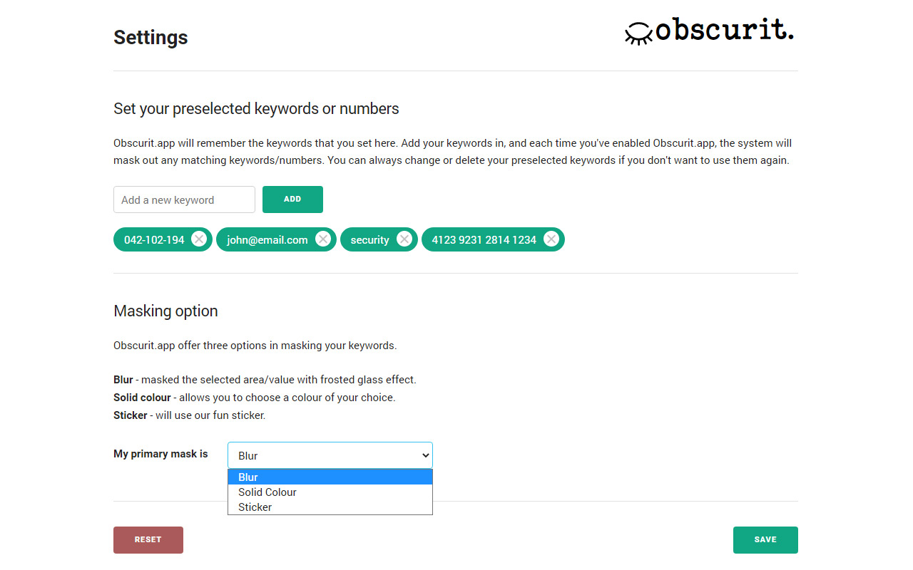 Obscurit.app截图1