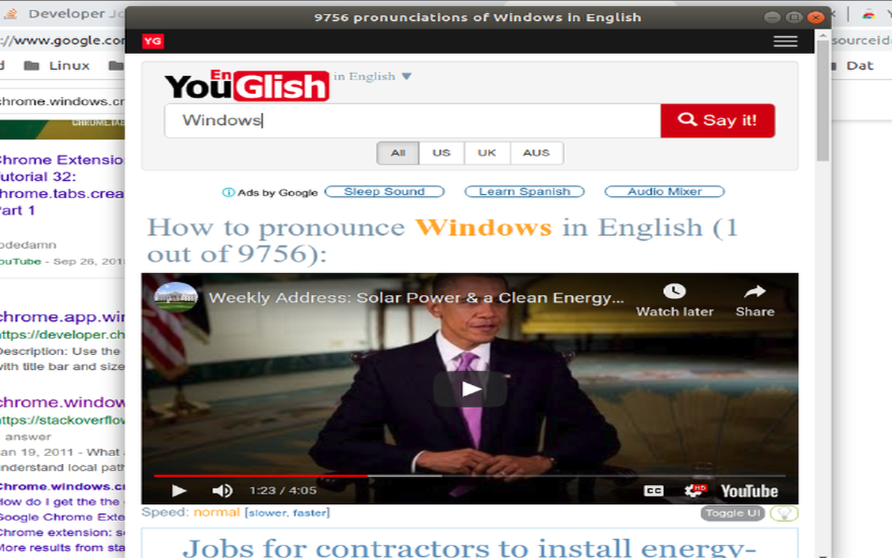 Youglish Video Search截图2