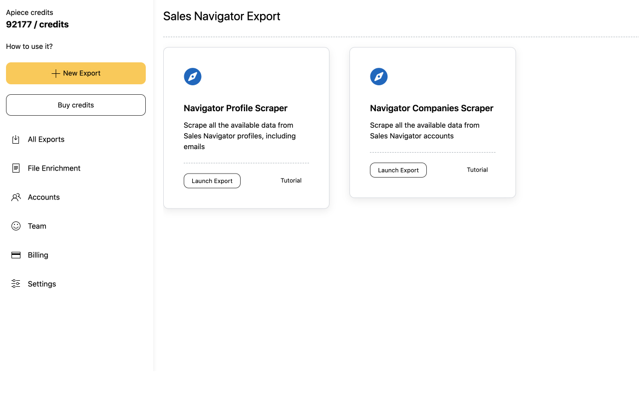 Scrupp · Scraper for Linkedin Sales Navigator截图4