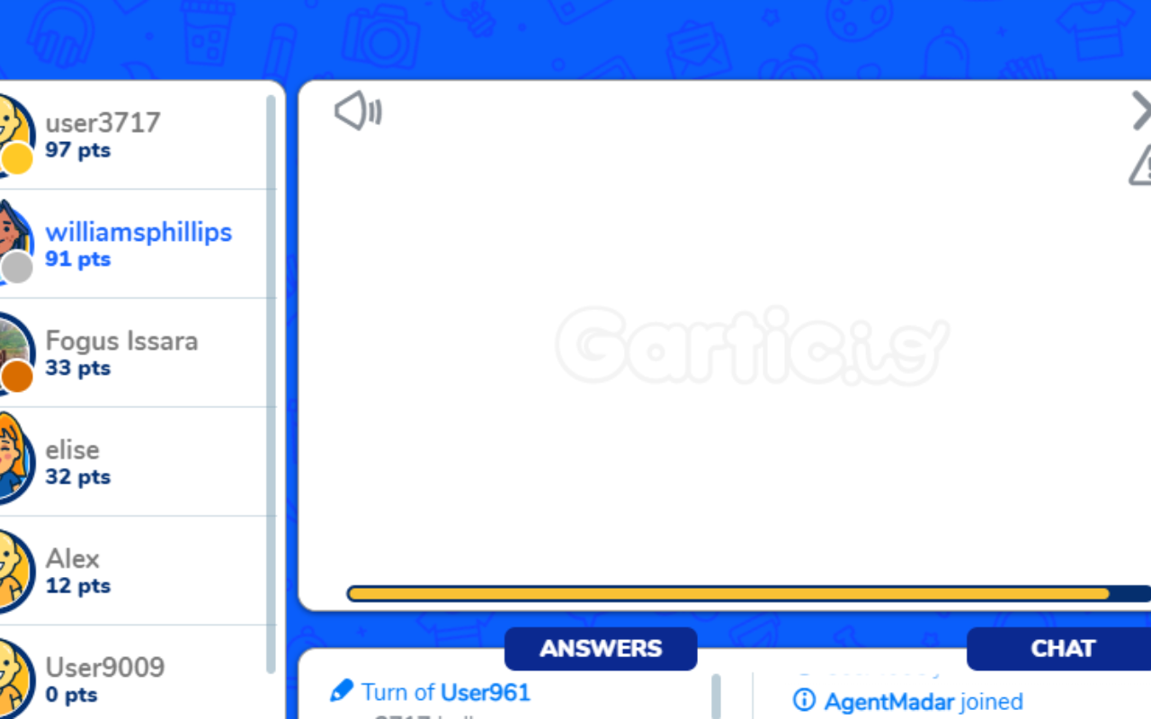 Gartic.io Bedava Çevrimiçi Oyun截图3