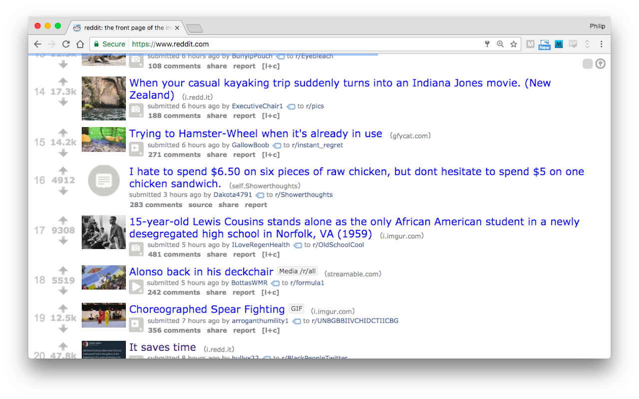 Scroll Progress Bar截图1