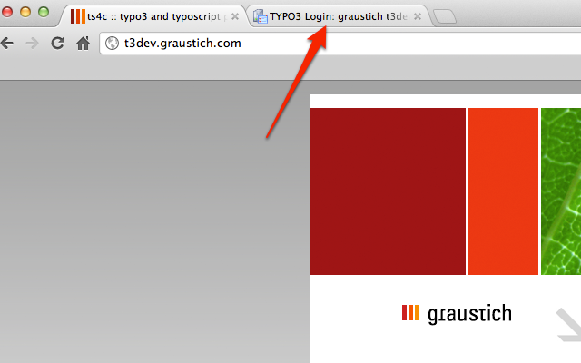 Fast TYPO3 CMS Backend switch截图1