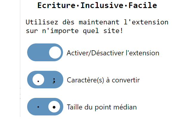 Ecriture·Inclusive·Facile — e·i·f截图1