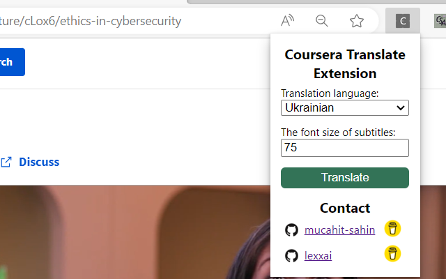 CST - Coursera Subtitle Translation截图2