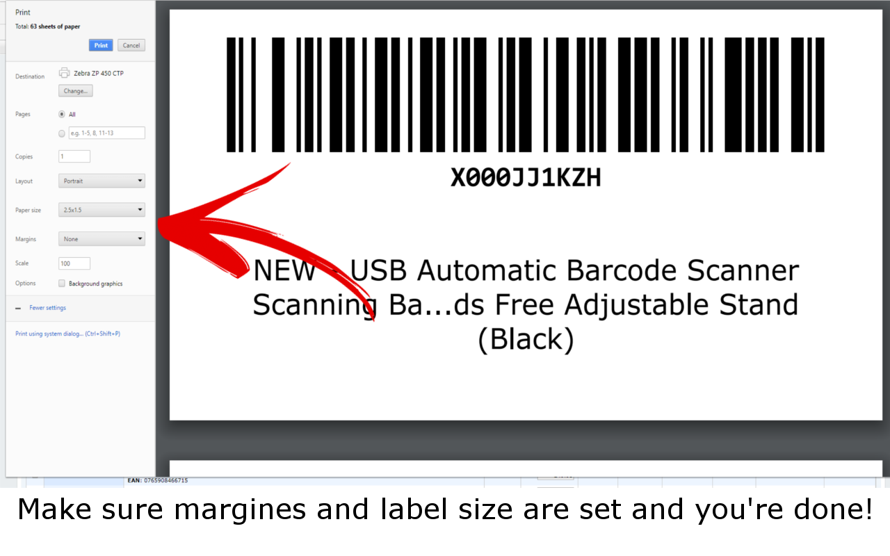 Easy Label Print for Amazon截图1