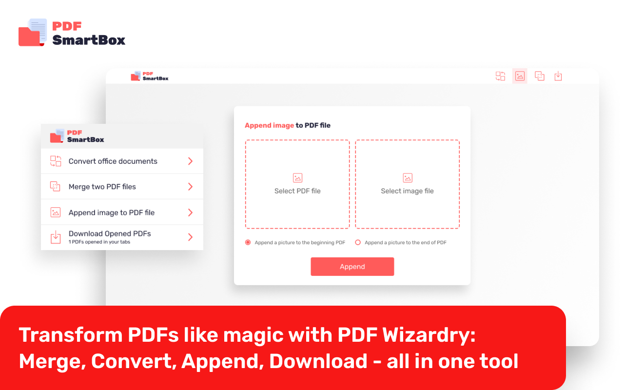 PDF SmartBox: Merge, Convert, Append截图1